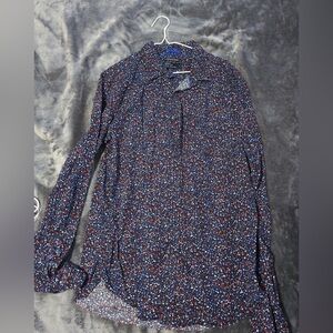 Denim and Flower shirt